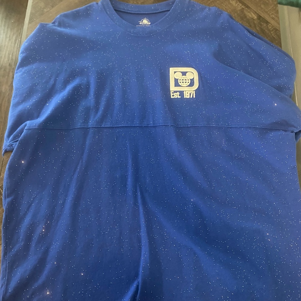 NWOT Walt Disney World Mickey Sorcerer Wish Blue 2020 Spirit Jersey Large LG